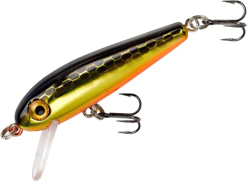 Miniatura 3 de Señuelos Rebel Tracdown de hundimiento lento, Crankbait para pesca de róbalo, trucha y lucioperca