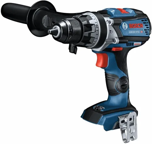 Miniatura 10 de BOSCH GSB18V-975CB25 taladro/atornillador sin escobillas listo para conexión de 18 V, 1/2 pulg. con (2) baterías CORE18V® de 4 Ah de potencia