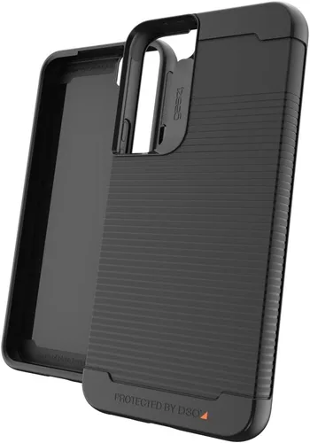 Miniatura 27 de ZAGG Gear4 - Copenhague - Carcasa negra - que destaca el material de protección D3O para Samsung Galaxy S22 Negro