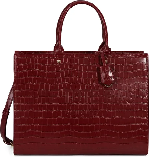 Miniatura 23 de Bolsa de mano para mujer, estilo satchel, con asa superior y correa para el hombro