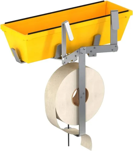 Miniatura 4 de Bon Soporte para bandeja y cinta: gancho para cinturón de aluminio ligero para rollos de cinta y bandeja de lodo de 12 pulgadas, diseñado para un