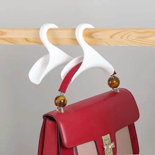 Miniatura 6 de Percha para colgar bolsos, organizador para colgar bolsos, organizador para colgar en el armario, para guardar y organizar bolsos, mochilas