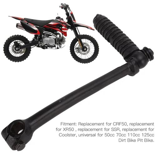 Miniatura 9 de Kick Start - Palanca de arranque plegable de 0.51 pulgadas, brazo de pedal de arranque de 7.677 in para CRF50 XR50 50cc 70cc 110cc 125cc Dirt Pit