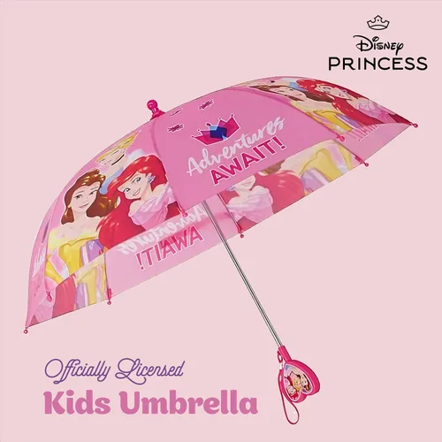 Miniatura 14 de Disney Paraguas para niños, Frozen/Princesa/Minnie Mouse para niños pequeños y niñas de 3 a 6 años