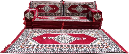 Miniatura 33 de arabicsofa Sofá de piso árabe Jalsa - Sofá tradicional hecho a mano para sala de estar