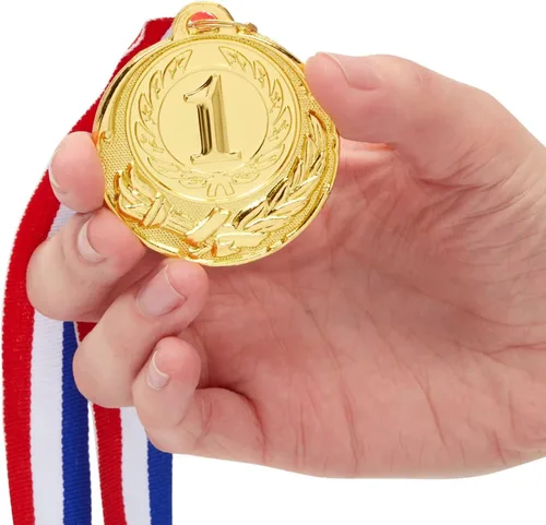 Miniatura 6 de Juvale 1st Place Winner Gold Medals for All Ages, Participation Awards