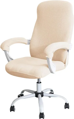 Miniatura 51 de Forcheer - Fundas elásticas para reposabrazos de silla de oficina, resistentes al agua, de Spandex y Jacquard, para sillas de oficina y computadora