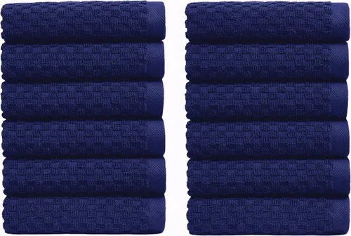 Miniatura 31 de COTTON CRAFT Sábanas de Baño con Tejido de Gofre - Juego de 2 Sábanas de Baño de Lujo Estilo Spa Europeo con Tejido de Gofre - Sábana de Baño de Gris