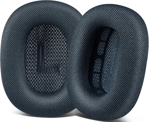 Miniatura 11 de SOPROM Almohadillas de repuesto mejoradas para auriculares supraaurales Airpods Max, almohadillas con tela de malla duradera, espuma más suave, Verde