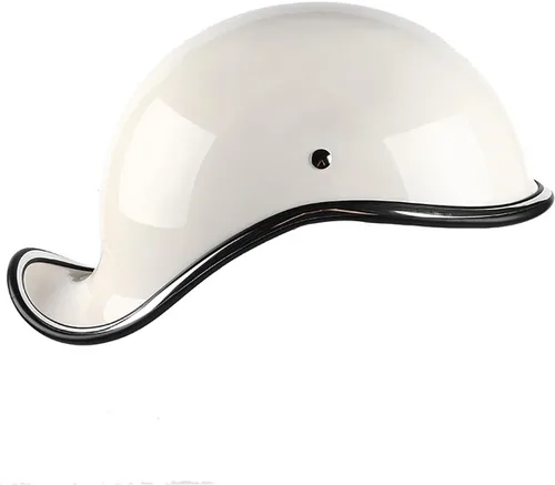 Medio casco de verano para motocicleta, casco abierto vintage, gorra de béisbol de moda para hombres y mujeres, certificado por DOT, medio casco,