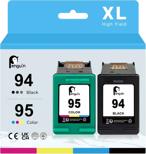 Penguin 94xl 95xl Cartucho de tinta de repuesto para HP 94 95 utilizado para HP Officejet 100 150 H470 6200 6210 7210 Deskjet 460 PhotoSmart 2610