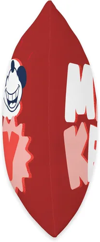 Miniatura 2 de Disney Mickey Mouse All Smiles - Almohada roja, 16 x 16 pulgadas, multicolor