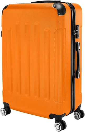 Miniatura 12 de Juego de equipaje de 3 piezas – Maletas con ruedas giratorias multidireccionales – Bolsa de viaje Maleta ABS con bloqueo TSA – Maletas de carcasa