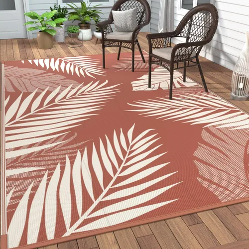 Miniatura 11 de GENIMO - Tapete reversible e impermeable para patios y exteriores, oferta, paja de plástico, para áreas grandes, campamentos, RV, pícnics, terrazas