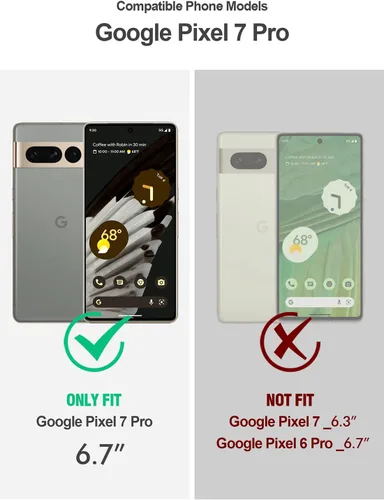 Miniatura 2 de Poetic Guardian MagPro - Funda compatible con Pixel 7 Pro, [compatible con MagSafe], protector de pantalla integrado que funciona con identificación