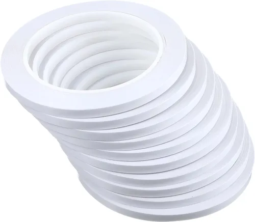 Miniatura 8 de Chuangdi 8 rollos de cintas de doble cara para artes, fotografía de manualidades, álbumes de recortes, envoltura de regalos, cinta adhesiva