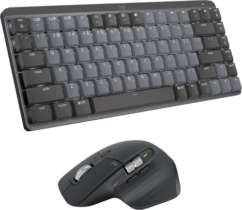 Miniatura 4 de Logitech MX Mechanical Mini - Teclado inalámbrico iluminado, interruptores táctiles silenciosos, retroiluminación, Bluetooth, USB-C, compatible