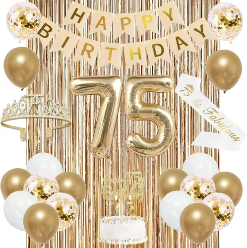 Miniatura 30 de Trgowaul Decoraciones de 9º cumpleaños para niñas, pancarta, banda y corona, decoración de pastel, globo de número 9, cortinas de flecos