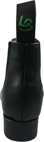 Miniatura 4 de La Barca Botin Charro 500 Tradicional Botines Cuero Color Negro