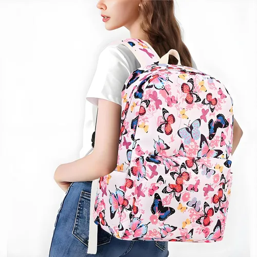 Miniatura 3 de Joyfulife Mochilas para niñas, mochilas para niños, mochilas para adolescentes, mochila para estudiantes escolares con lonchera, bolsas para lápices
