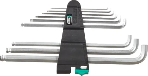 Miniatura 4 de Wera 05073594001 950 Pkls/9 Sm N Sb Juego de llaves hexagonales de brazo largo