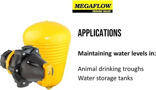 Miniatura 4 de Jobe Valves J-MFV20DLT 82026 Megaflow Valve, 3/4", amarillo/negro