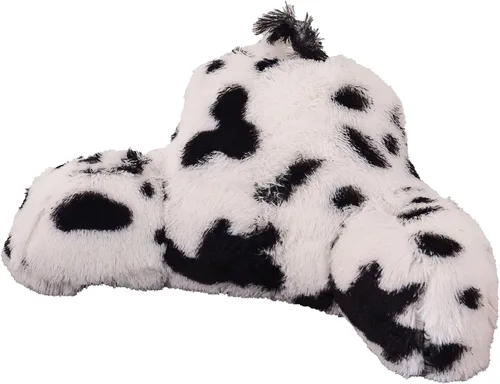 Miniatura 19 de Aimuan Almohada de lectura para descansar en la cama, almohada grande para adultos con respaldo y brazos para sentarse en la cama, cojín inclinado