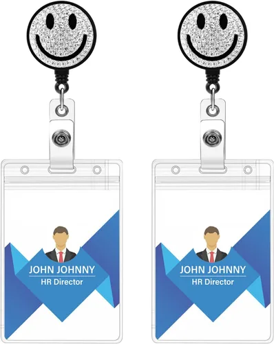 Portatarjetas de enfermera, accesorios para el trabajo, lindos carretes de insignias, cordones retráctiles para insignias de identificación con un