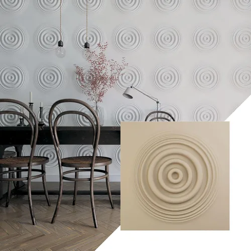 Miniatura 23 de Ekena Millwork 19 5/8 pulgadas de ancho x 19 5/8 pulgadas de alto, Shallow EnduraWall Panel decorativo de pared 3D, carbón