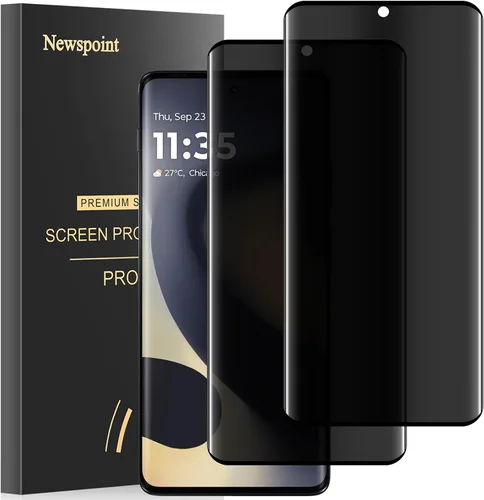 Miniatura 9 de Protector de pantalla de privacidad para Galaxy S20 Ultra, compatible con fundas, huellas dactilares disponibles, película suave para Samsung Galaxy