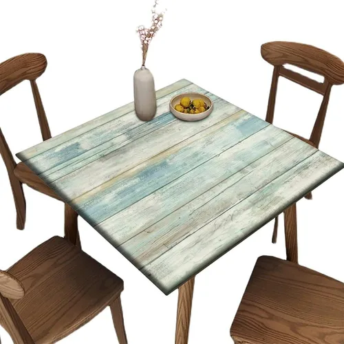 Miniatura 64 de Mantel ajustable con diseño de girasol redondo, borde elástico amarillo, mantel de poliéster para interiores y exteriores, fiesta, cena, patio