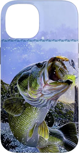 Miniatura 4 de Largemouth Bass Fishing for Men Cool Fish Hunting Gift Case for iPhone 17