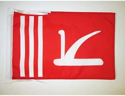 Miniatura 741 de Bandera de México AZ FLAG, 45.7 x 30.5 cm, con cordones - Pequeñas banderas mexicanas de 30 x 45 cm - Bandera de 45.7 x 30.5 cm