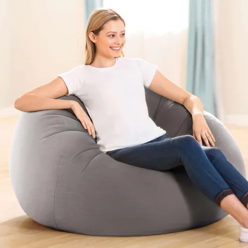 Miniatura 2 de Intex Bolsa silla inflable, 42" x 41" x 27," Beige