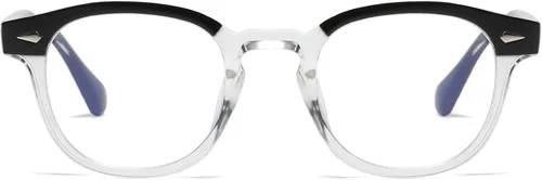 Miniatura 11 de AIEYEZO Retro Computer Blue Light Blocking Glasses for Men Women Fashion Round Computer Gaming Glasses