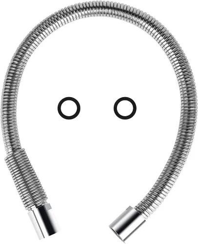 Manguera de grifo de preenjuague de 30 pulgadas, manguera rociadora comercial de acero inoxidable para grifo de fregadero de cocina comercial, kit