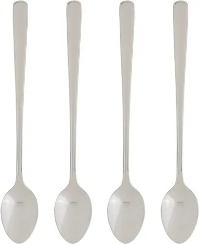 Miniatura 7 de HIC Kitchen Cuchara de miel con mango curvo, acero inoxidable 18/8, sirve miel, gelatina y jarabe sin el desorden, juego de 2