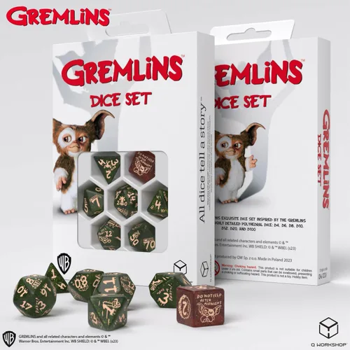 Miniatura 4 de Juego de dados Gremlins de Q-Workshop, dados