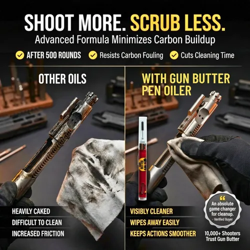 Miniatura 4 de Pen Oiler 1/4 fl oz – Lubricante y limpiador multiusos para pistolas Aceite de pistola para taladros, pistolas, rifles y armas de fuego