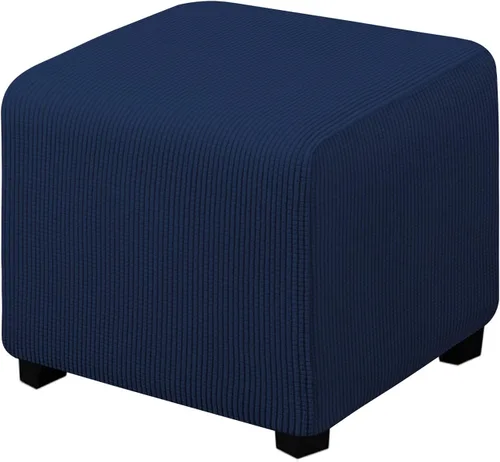 Miniatura 77 de Easy-Going Funda Elástica para Otomana Taburete de Almacenamiento Plegable Protector de Muebles Funda Rectangular Suave con Parte Inferior Elástica
