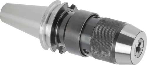 Miniatura 2 de CME - Portabrocas sin llave con rodamiento de bolas cónico CAT 40, diseño integral, capacidad de 1/2 pulgada