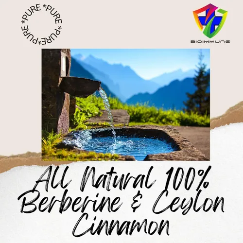 Miniatura 8 de BioImmune Suplemento de berberina potencia sinérgicamente mejorada, canela de Ceilán para una mayor absorción y efectos sinérgicos para niveles