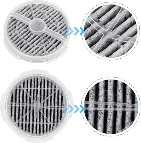 Miniatura 6 de Nispira Repuesto de filtro HEPA de carbón activado Para purificador de aire FridaBaby máquina de sonido, Meleden, RIGOGLIOSO GL-2103, JINPUS