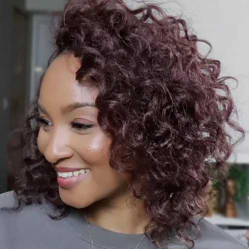 Miniatura 11 de Cabello de ganchillo con ondas oceánicas, 12 pulgadas, 8 paquetes de 3 tonos, cabello rizado de longitud media, rizado y ondulado profundo
