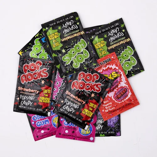 Miniatura 2 de Pop Rocks (paquete de 72) - 72 paquetes individuales envueltos de caramelos Pop Rocks - Bolsas gigantes al por mayor de 9 sabores surtidos