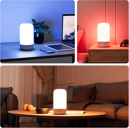 Miniatura 5 de Lepro Bundle - Lámpara de escritorio LED blanca y lámpara de mesa LED (plata)