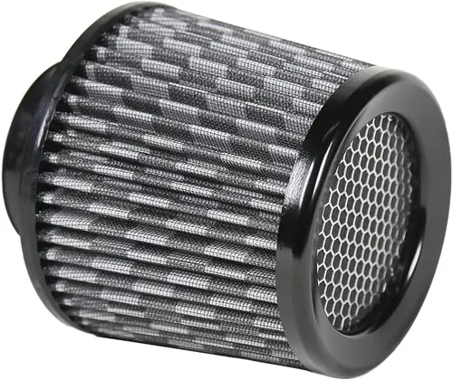 Miniatura 31 de KYOSTAR Filtro de aire universal de alto flujo de 3" (76 mm), entrada de aire frío de cono reutilizable, alto rendimiento, lavable, kit de aire seco