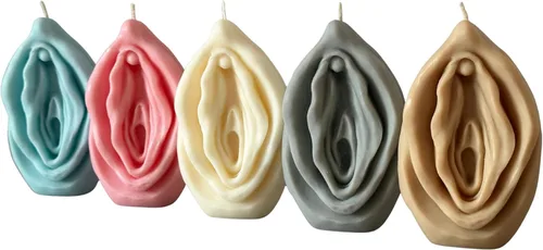 Miniatura 2 de Conjunto sexual de pene y vagina, vela de vagina, vela de pene, vela de polla, vela de Yoni de vagina vulva, regalo de despedida de soltero, regalo