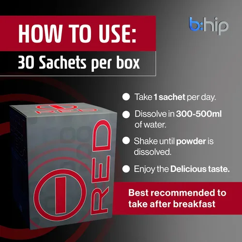 Miniatura 6 de bhip Red For Men (Fit) - Suplemento a medida para la salud hormonal, apoya la energía, la salud cardíaca, la vitalidad y la virilidad - 30 porciones