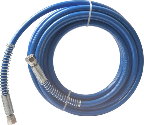 GDHXW Manguera de pulverización de pintura sin aire de doble capa de alambre trenzado de doble capa de 25 pies mejorada 8500 PSI universal